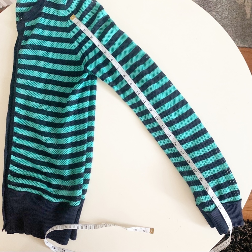 Akris Punto Striped Knit Cardigan 2 Piece Set Women’s US Size 6 - Picture 9 of 15